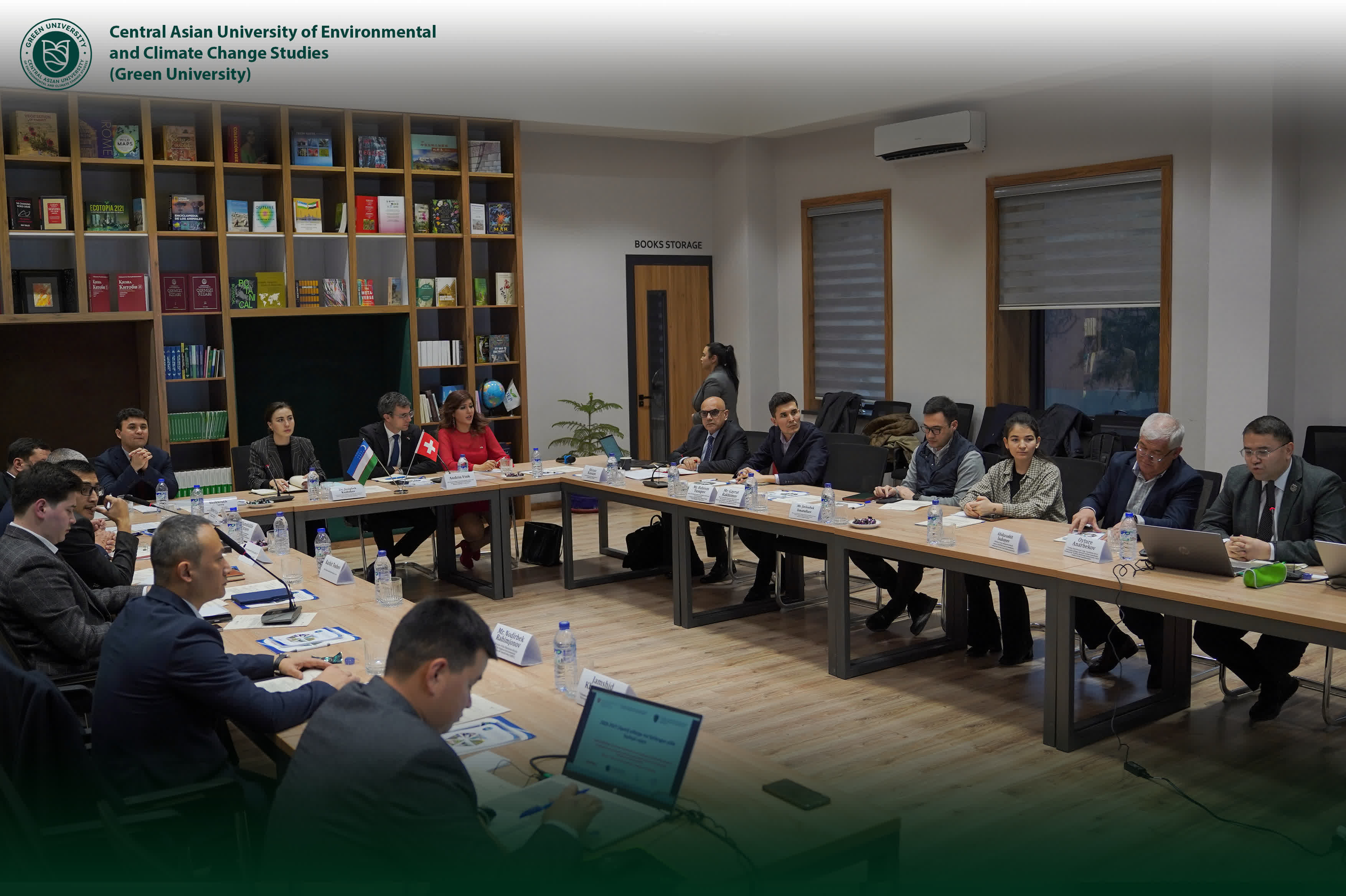 Zarafshon daryosi havzasida iqlimga chidamli suv resurslarini boshqarish bo‘yicha dav…