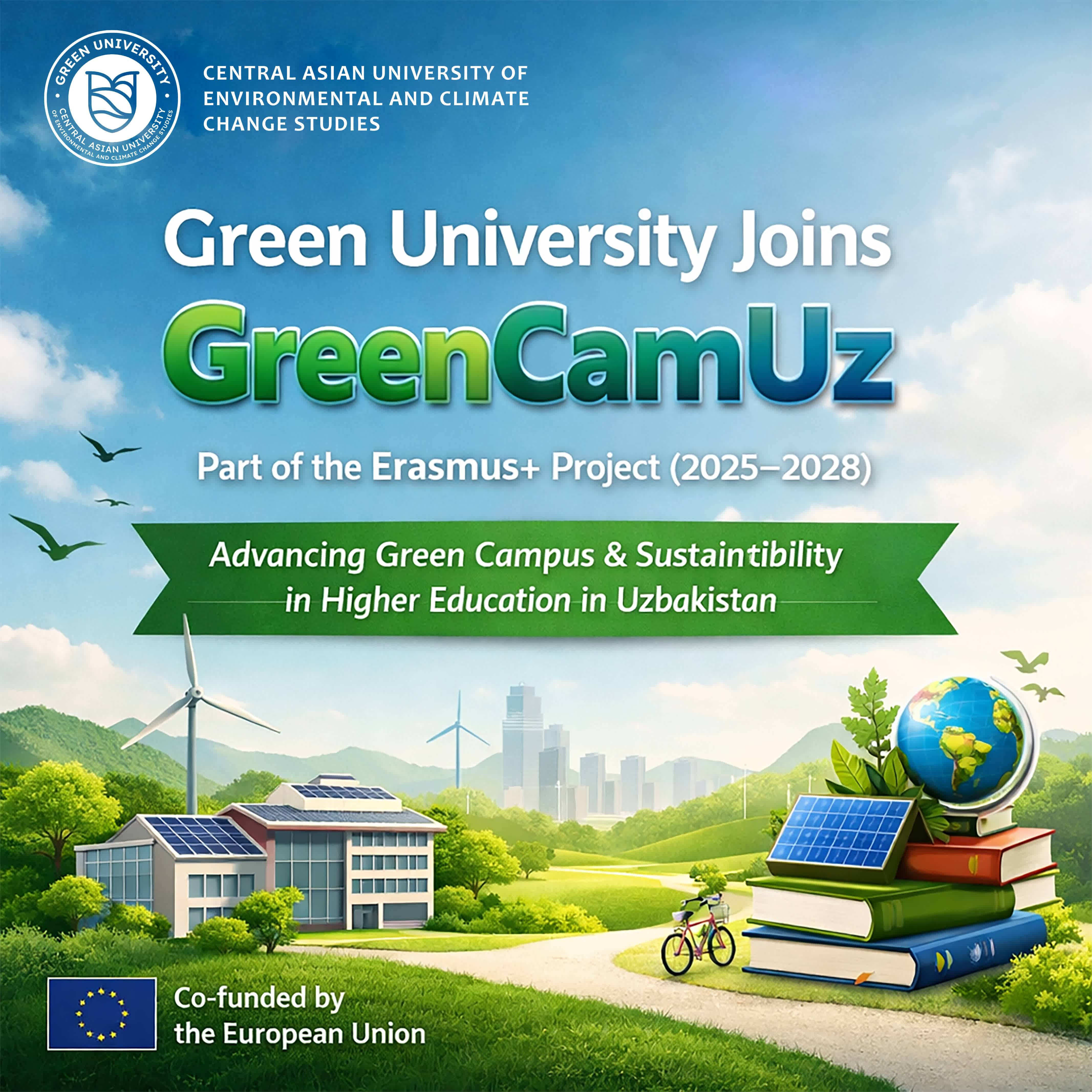 Green University Launches Its Participation in the International “GreenCamUz” Project