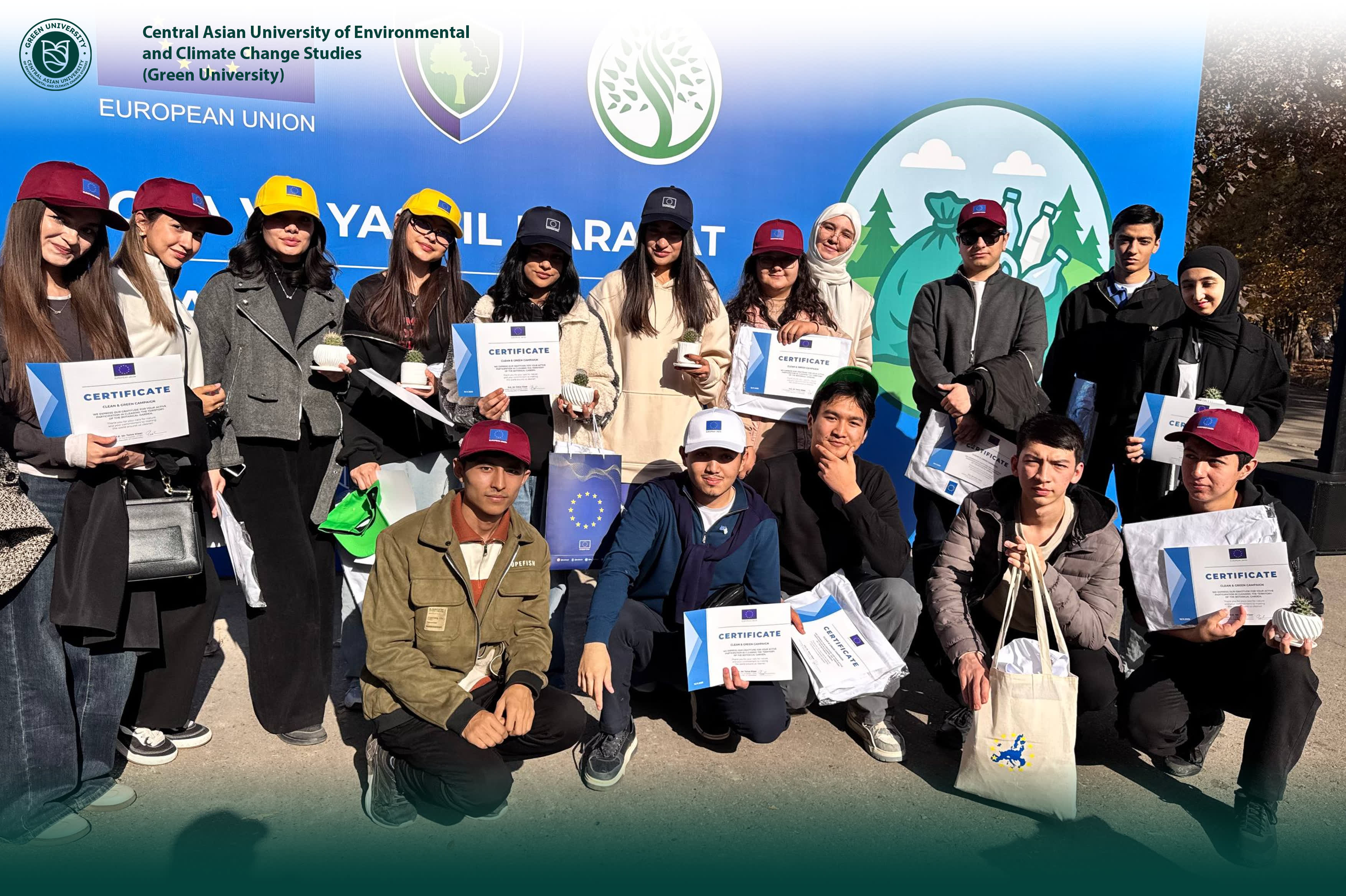 Green University Students Participate in Environmental Clean-Up Initiative at Tashken…